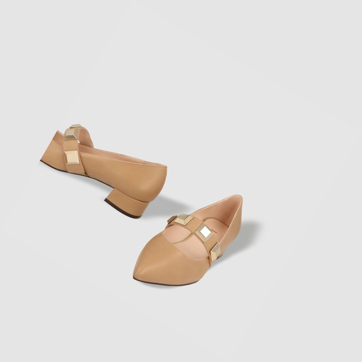 Lodi Amore Castor Ballerinas Damen Beige | ISMEVU-514