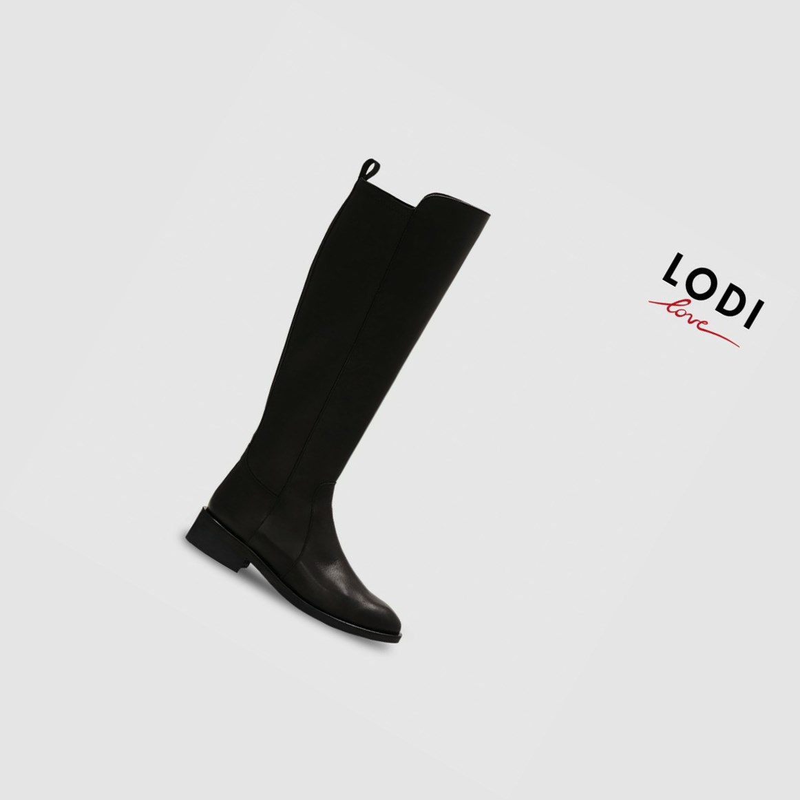 Lodi Bad2180 Stiefel mit Absatz Damen Schwarz | QTOPHD-487