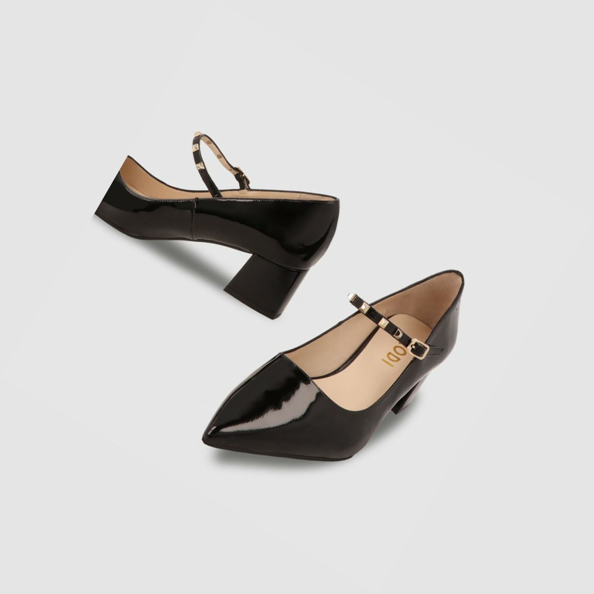 Lodi Chusil Pumps Damen Schwarz | VSPKDU-539