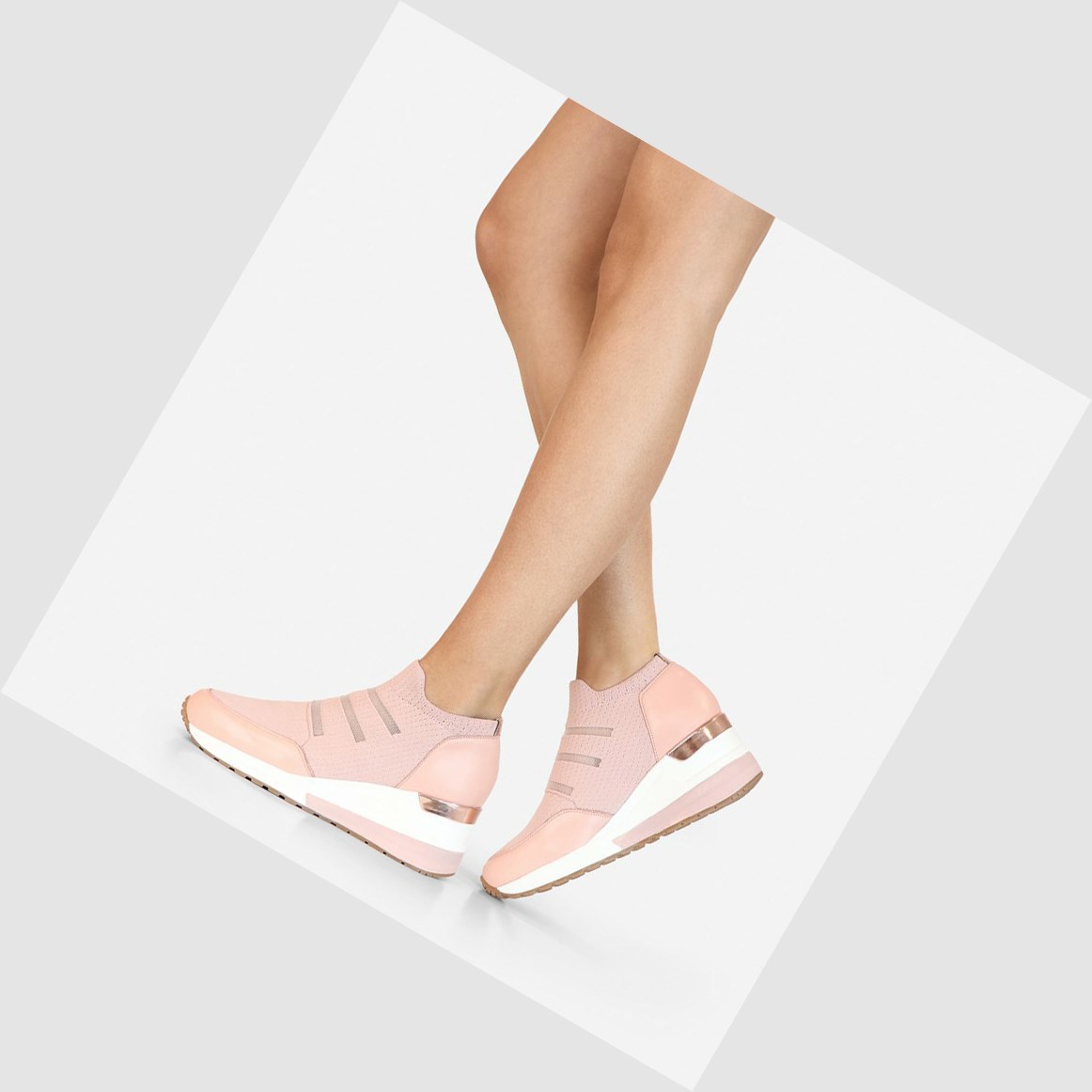 Lodi Don Nude Sneakers Damen Rosa | NVKOSW-134