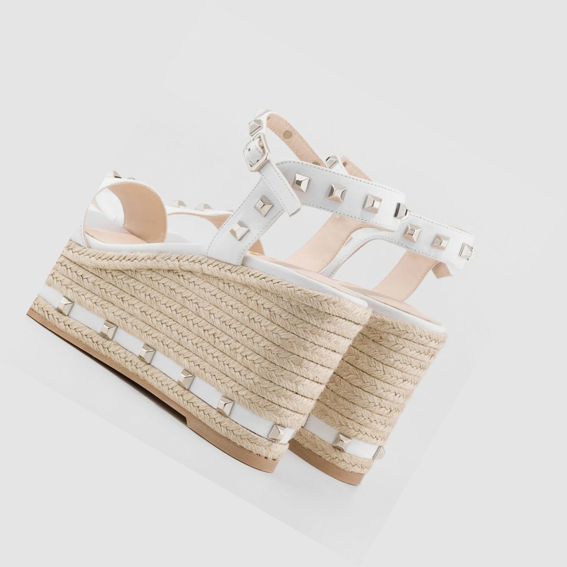 Lodi Edel Espadrilles Damen Weiß | WPUIEN-406