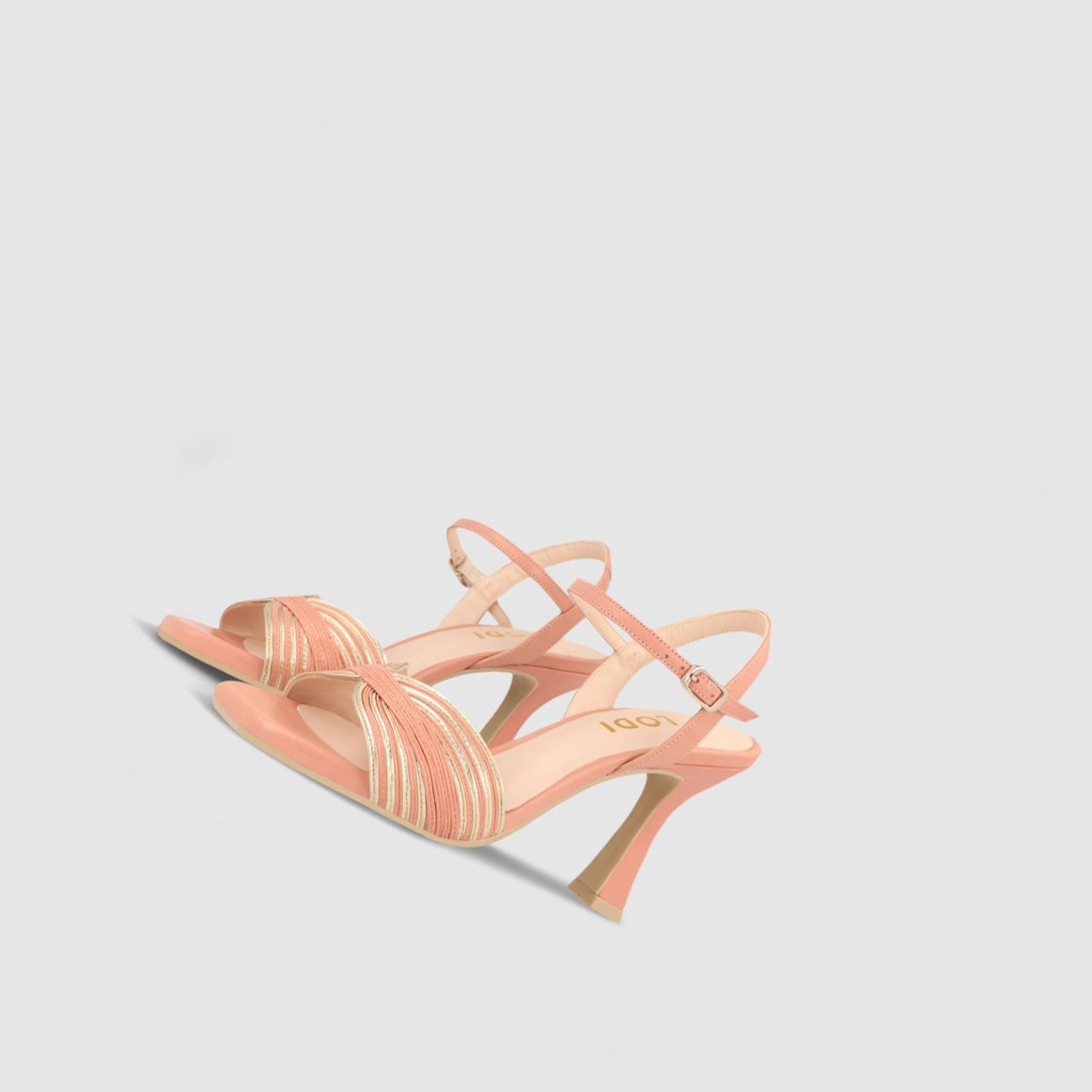 Lodi Hache Clay Sandalen Damen Rosa | FMXHTI-681