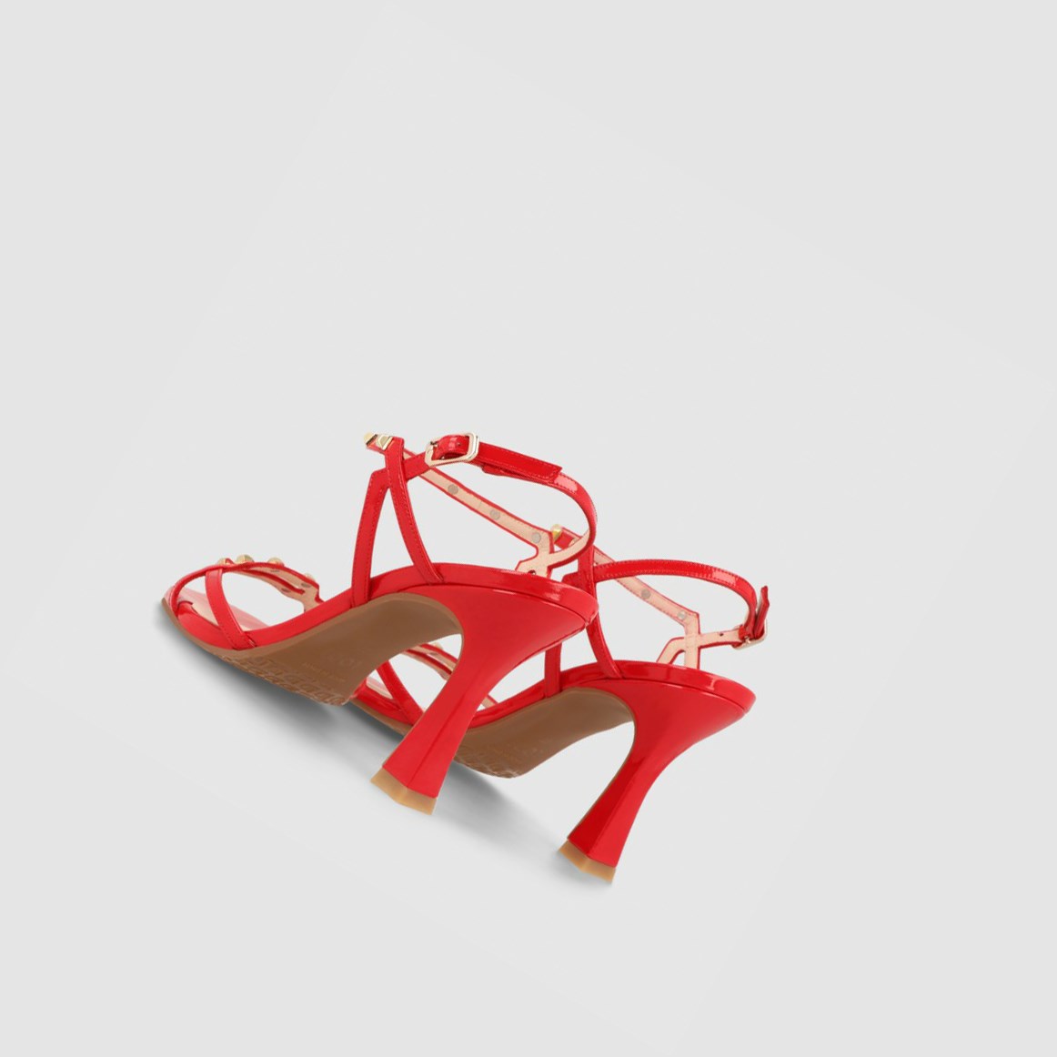 Lodi Halima Fire Sandalen Damen Rot | IKECBH-597