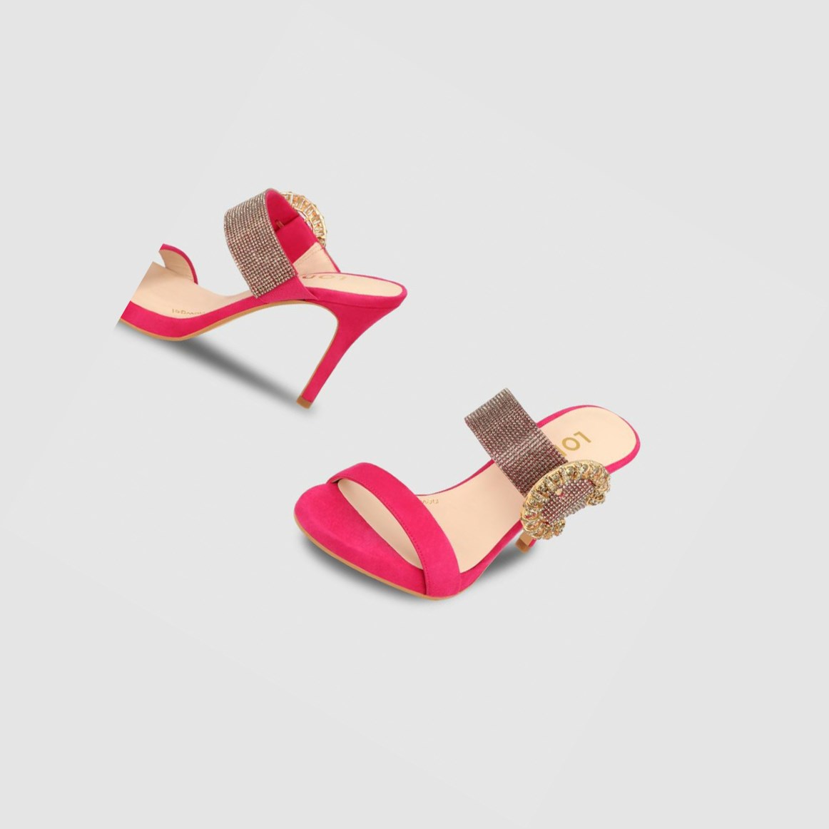 Lodi Idilio Sandalen Damen Rosa | CBKYFW-384