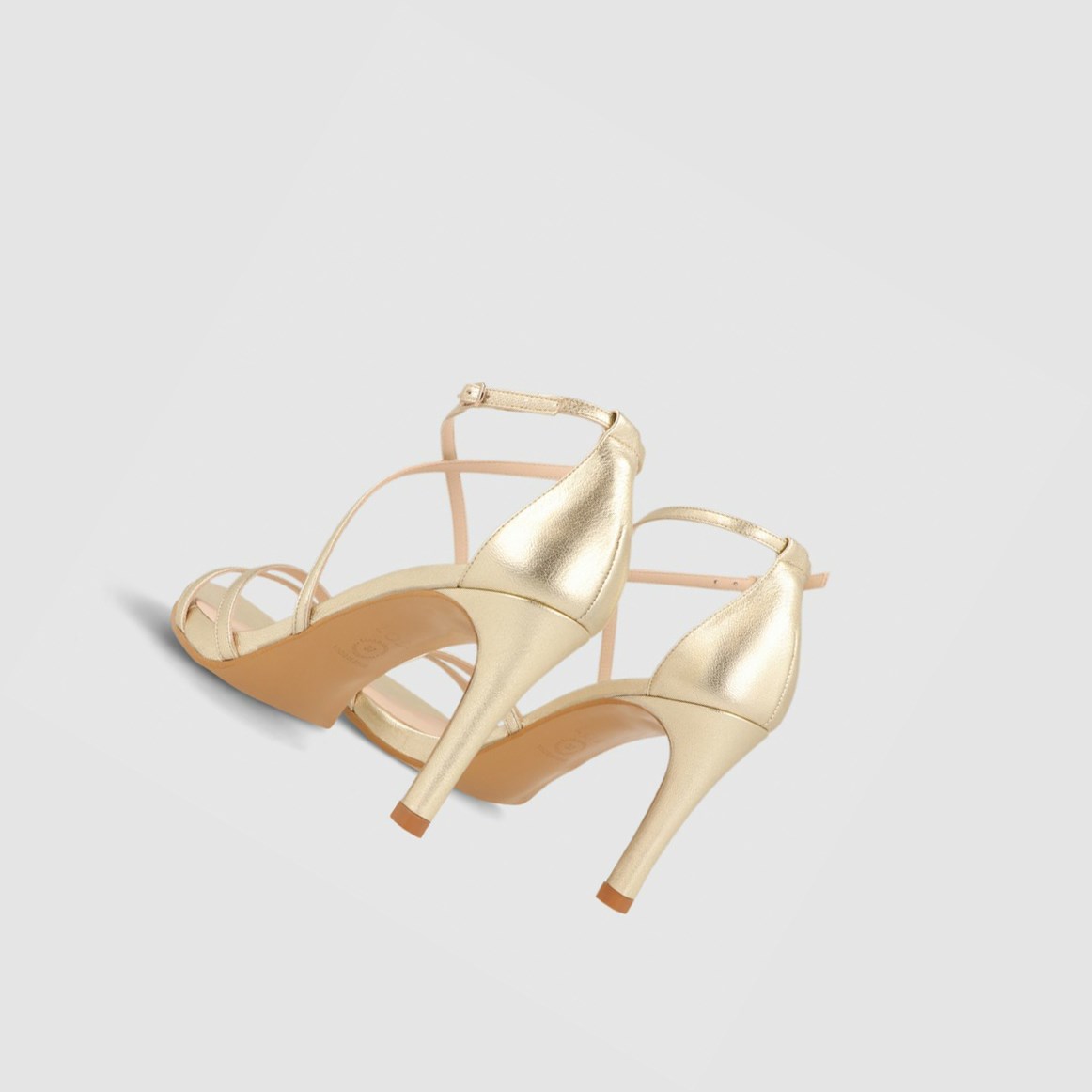 Lodi Inriko-x Cava Sandalen Damen Gold | UBOPFA-415