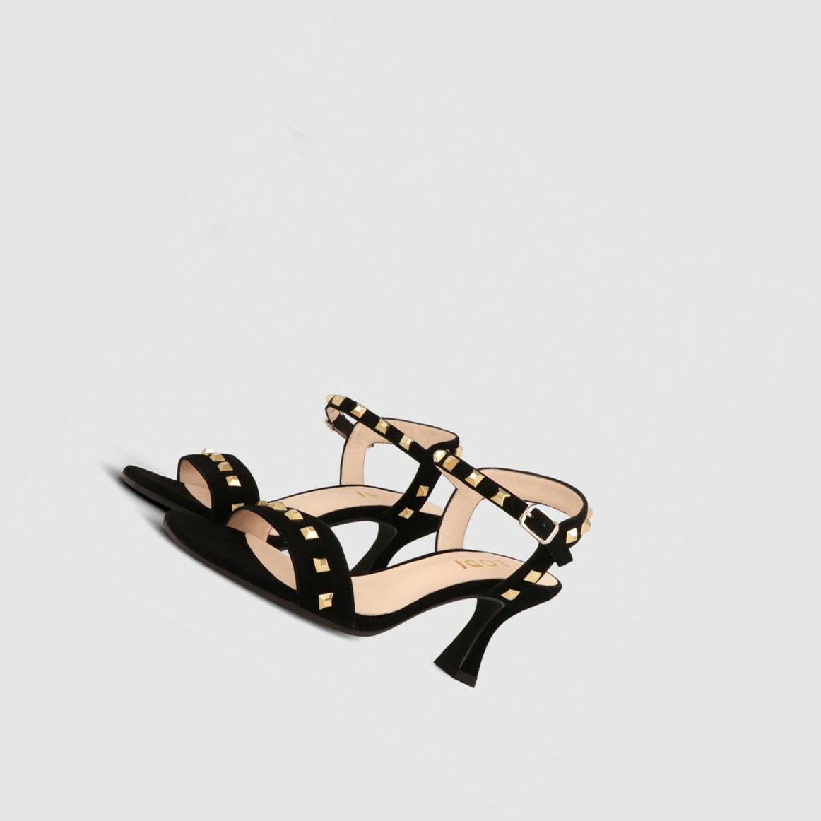 Lodi Jalim Sandalen Damen Schwarz | WZIPBN-695