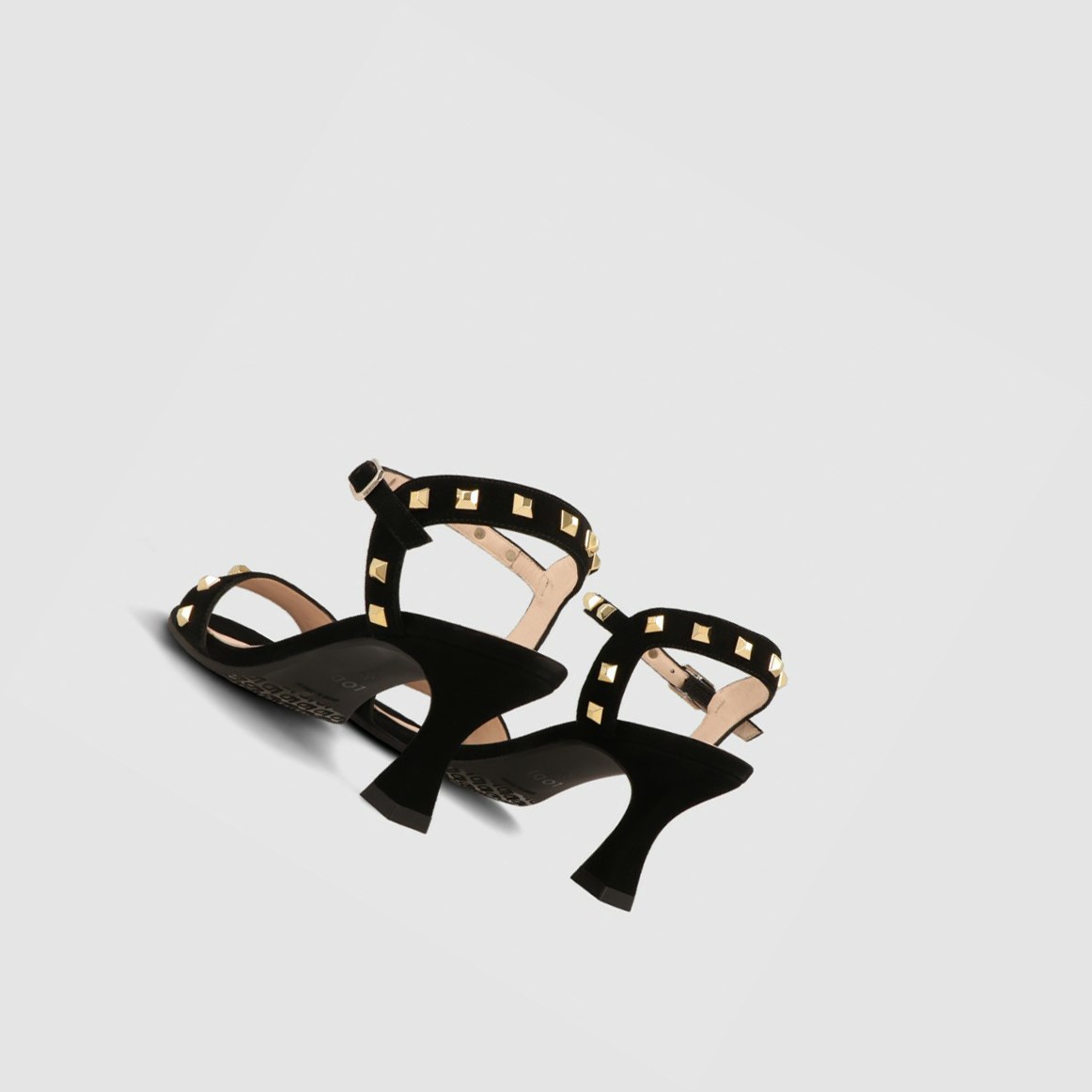 Lodi Jalim Sandalen Damen Schwarz | WZIPBN-695