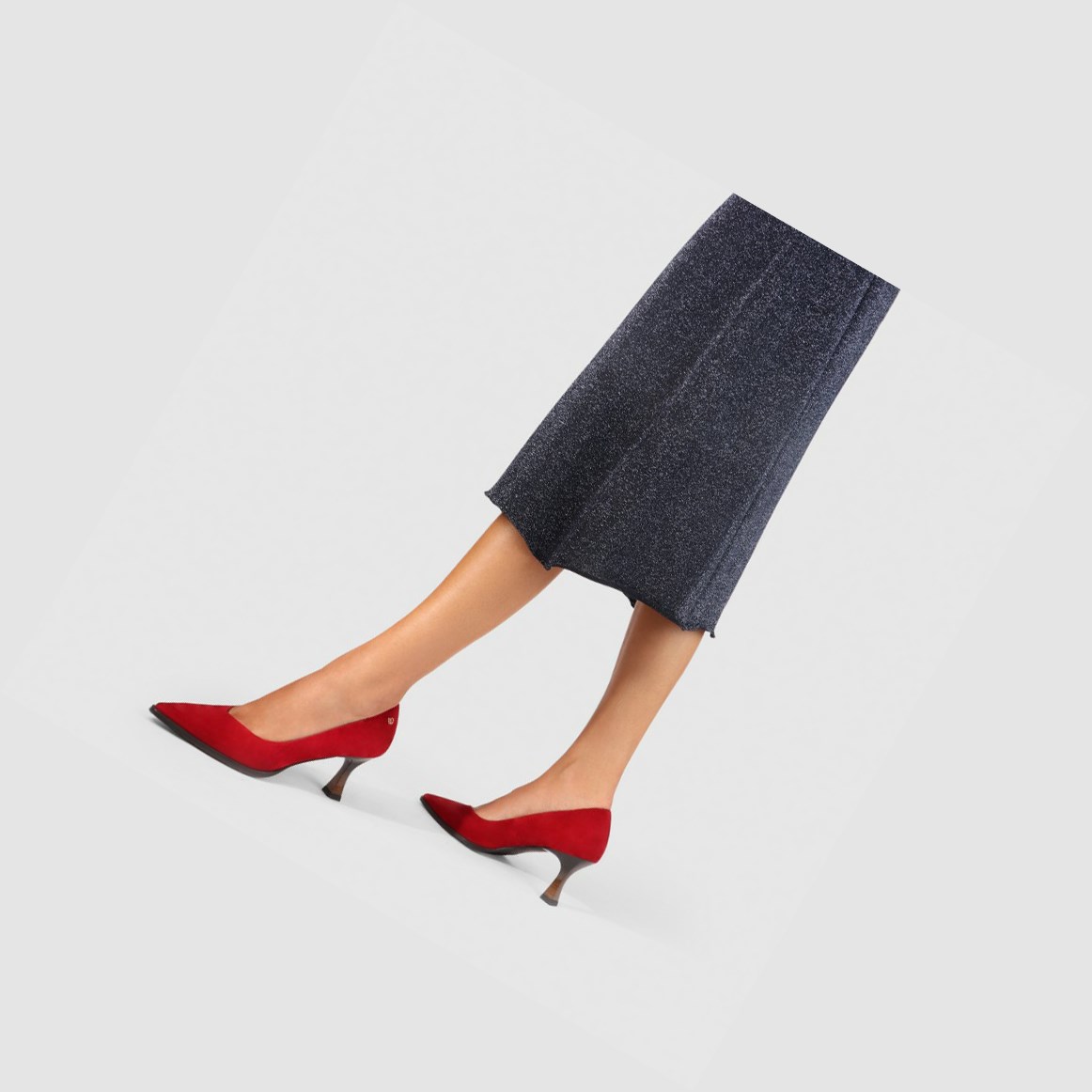 Lodi Jeon Vamp Pumps Damen Rot | PYEQVM-619