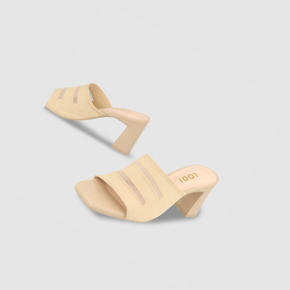 Lodi Loestic Ecru Sandalen Damen Beige | ILWANF-562