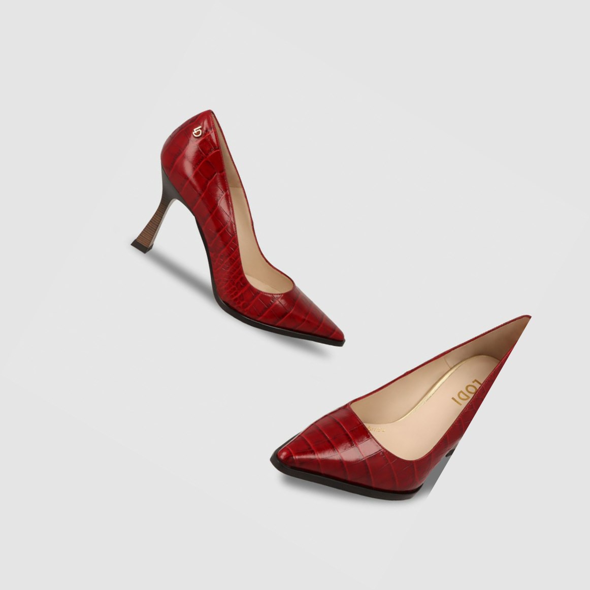 Lodi Monza-sra Bordo Pumps Damen Rot | PVXEKA-724