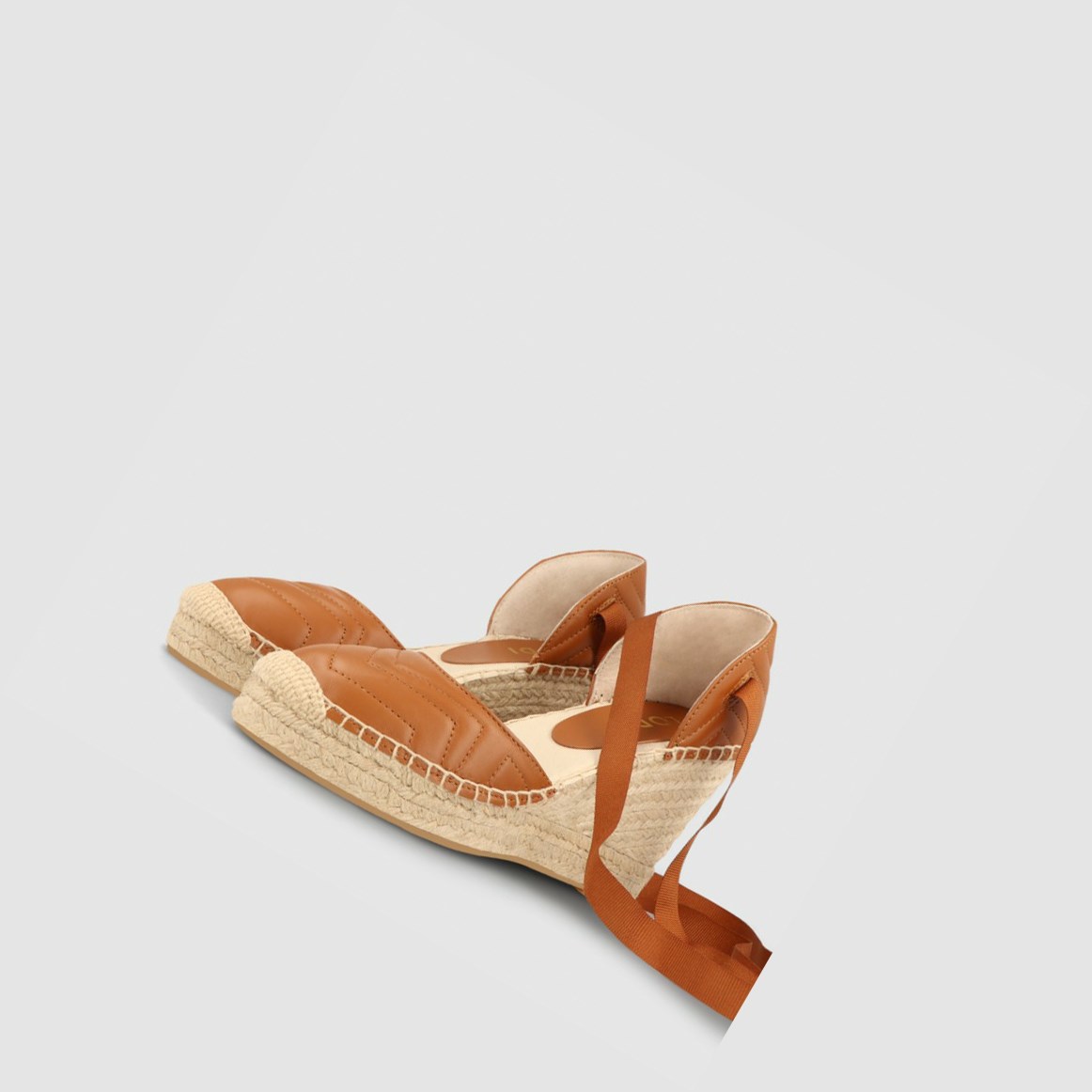 Lodi Nudel Espadrilles Damen Braun | AVKGCU-487