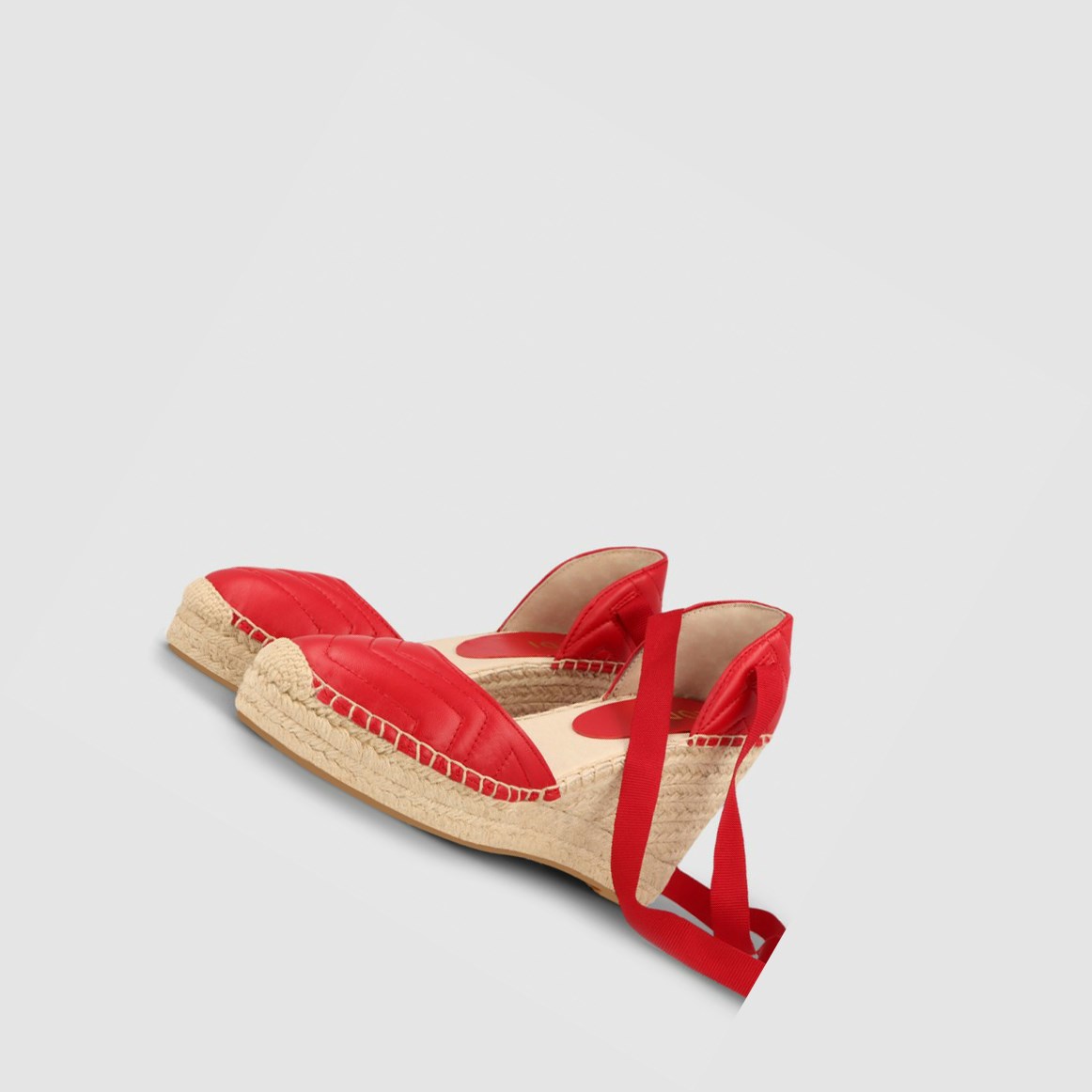 Lodi Nudel Espadrilles Damen Rot | VCERWQ-236