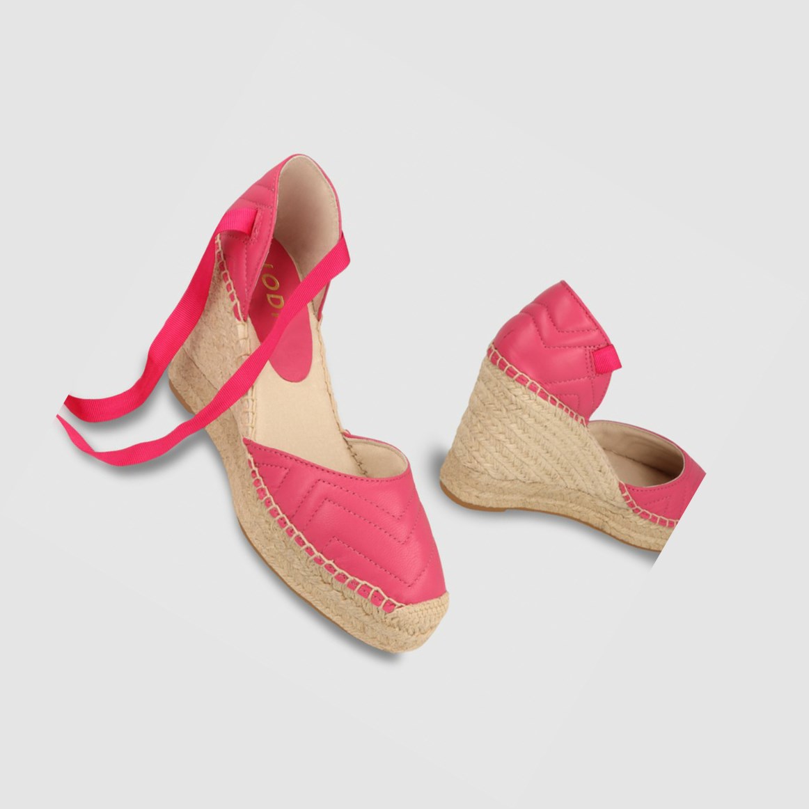 Lodi Nudel Tahiti Espadrilles Damen Rosa | AUSCZD-641