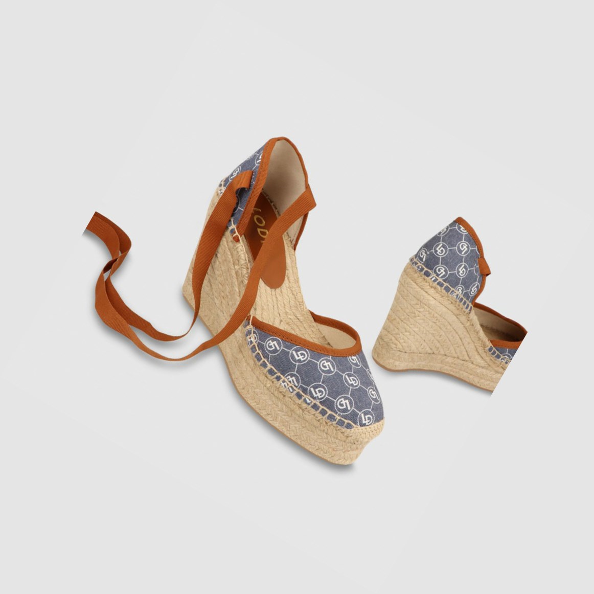 Lodi Paraíso Espadrilles Damen Blau | IMKHJQ-150