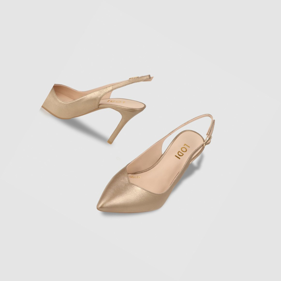 Lodi Raiane-go Pumps Damen Gold | RPUKWM-652