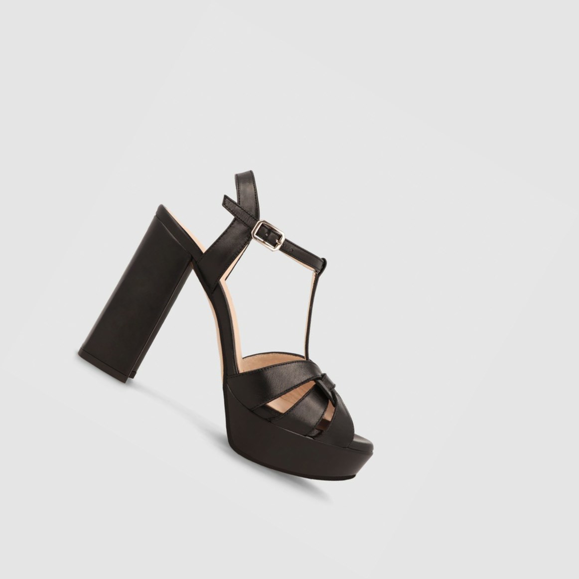 Lodi Tisana Sandalen Damen Schwarz | CRSOLN-708