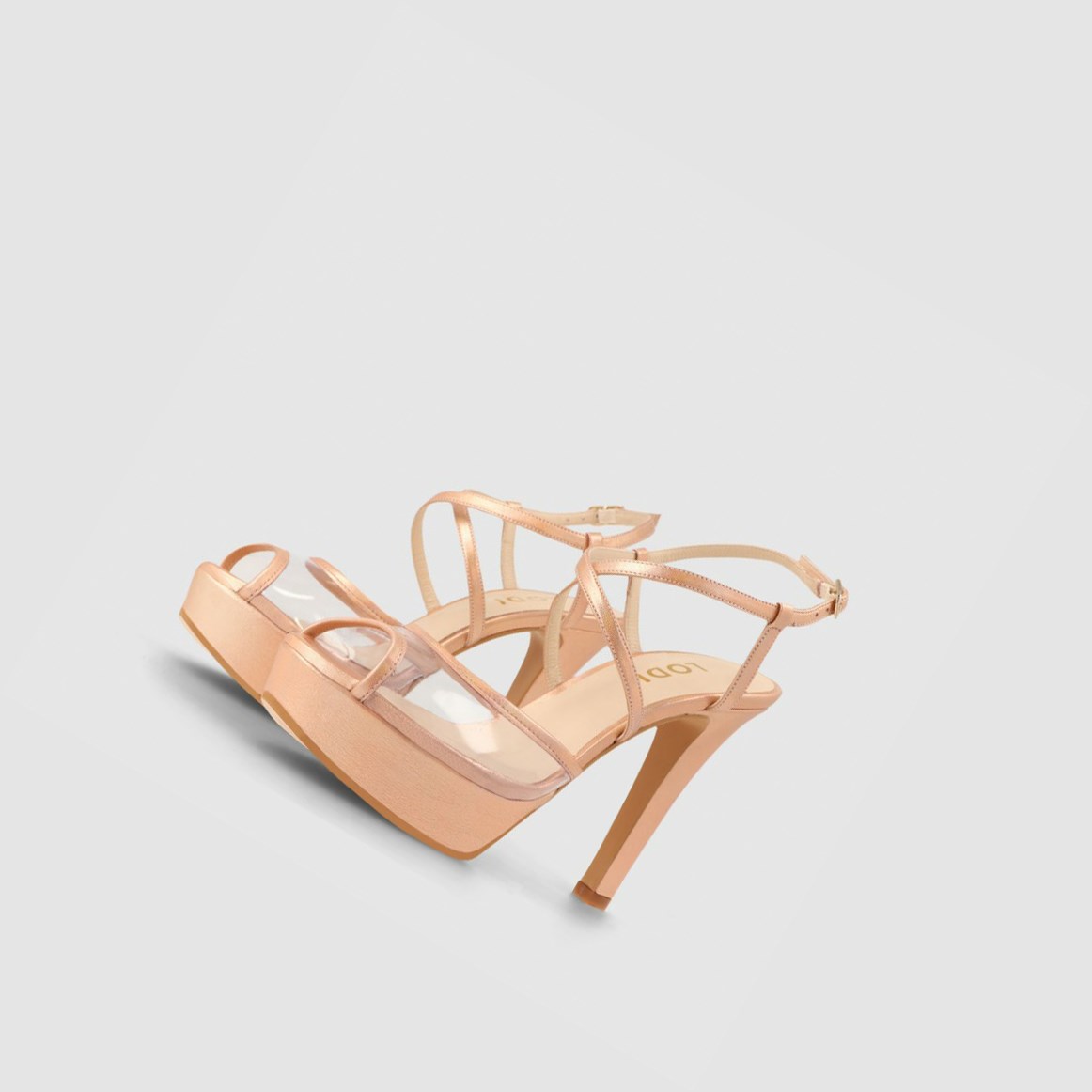 Lodi Trines Nude Sandalen Damen Beige | UIKDOG-562