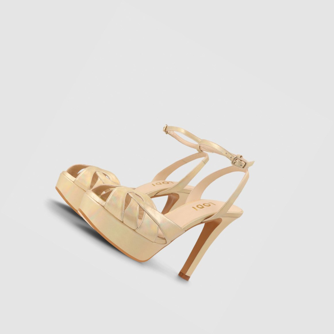 Lodi Trosai Sandalen Damen Gold | VJBYUG-016