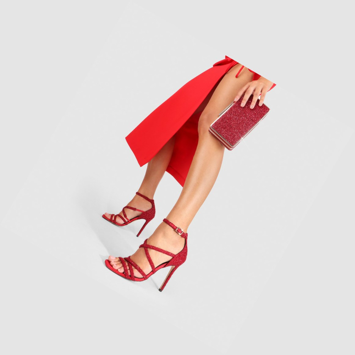 Lodi Wamin-te Opera Sandalen Damen Rot | AKPQDL-693