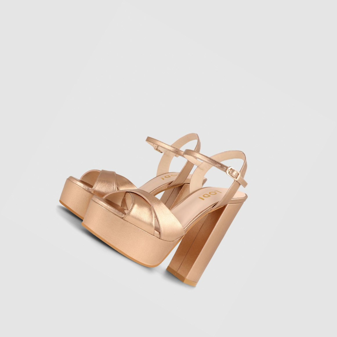 Lodi Xemba Sandalen Damen Gold | YLMVPG-842