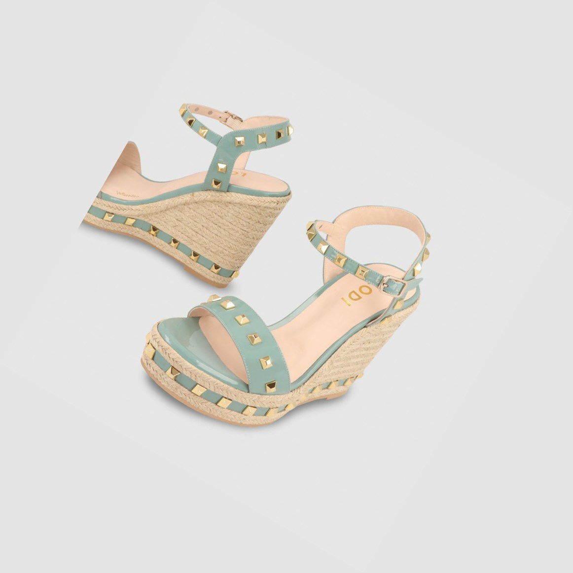 Lodi Yoel Espadrilles Damen Grün | ZVORMJ-471