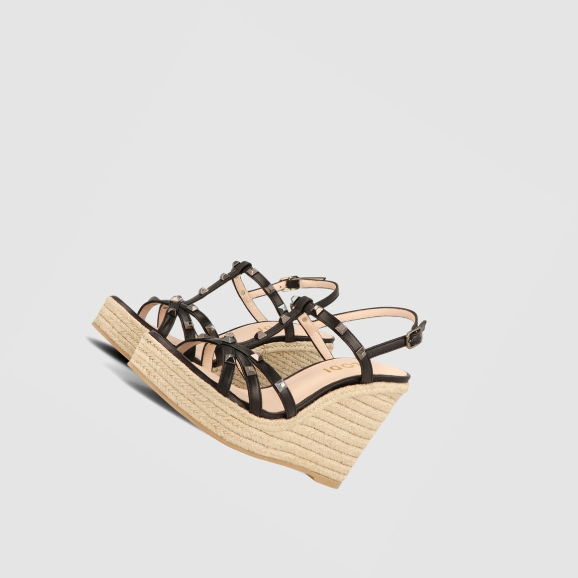 Lodi Young Espadrilles Damen Schwarz | UEZAHC-731