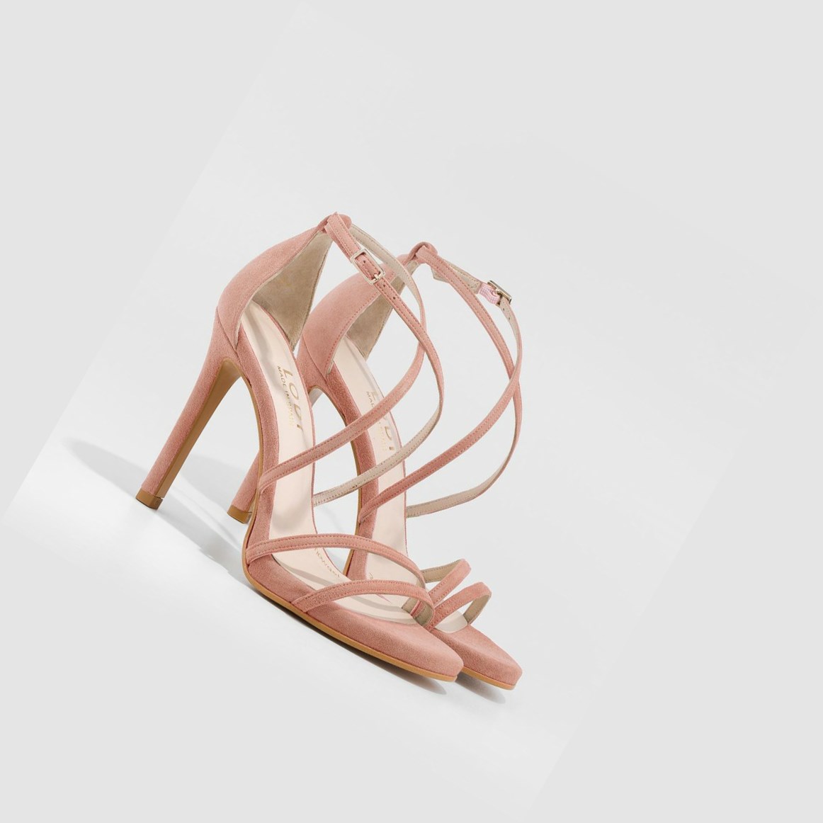 Lodi Yuriko-x Rubor Sandalen Damen Beige | AGKXLR-587