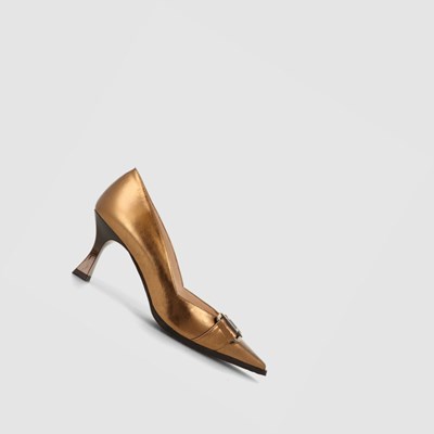 Lodi Joci Bronce Pumps Damen Gold | QPCZVU-743