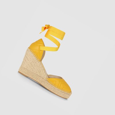 Lodi Nudel Espadrilles Damen Gelb | YTROES-067